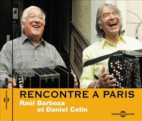 Couverture RENCONTRE À PARIS de Raúl BARBOZA ET DANIEL COLIN