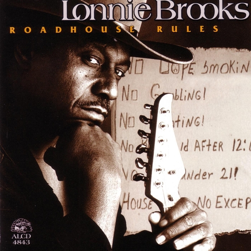 Couverture ROADHOUSE RULES de Lonnie BROOKS