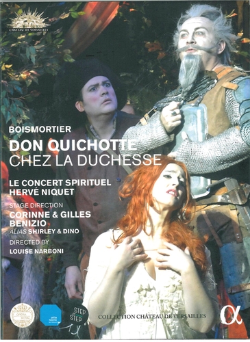 Couverture DON QUICHOTTE CHEZ LA DUCHESSE de Joseph Bodin de BOISMORTIER