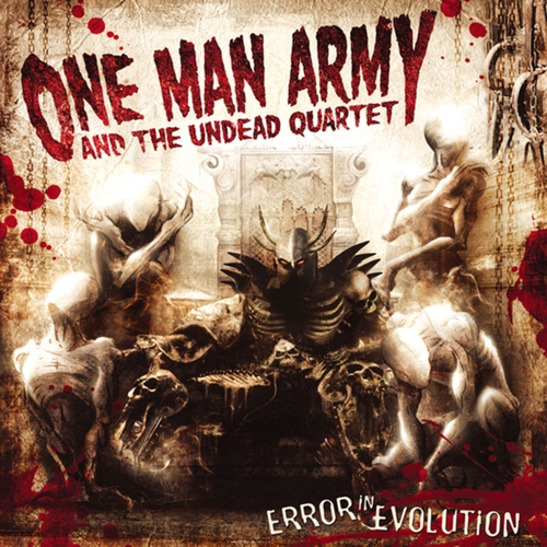 Couverture ERROR IN EVOLUTION de ONE MAN ARMY AND THE UNDEAD QUARTET
