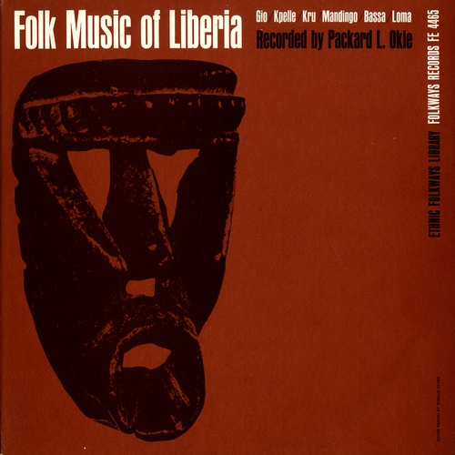Couverture FOLK MUSIC OF LIBERIA