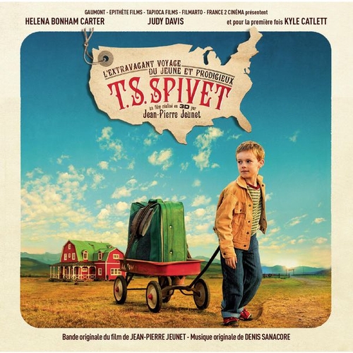 Couverture L'EXTRAVAGANT VOYAGE DU JEUNE T.S SPIVET de Denis SANACORE