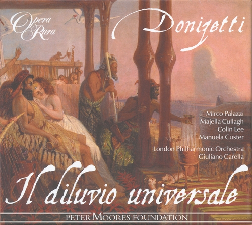 Couverture IL DILUVIO UNIVERSALE de Gaetano DONIZETTI