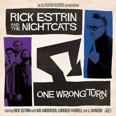 Couverture ONE WRONG TURN de Rick ESTRIN AND THE NIGHTCATS