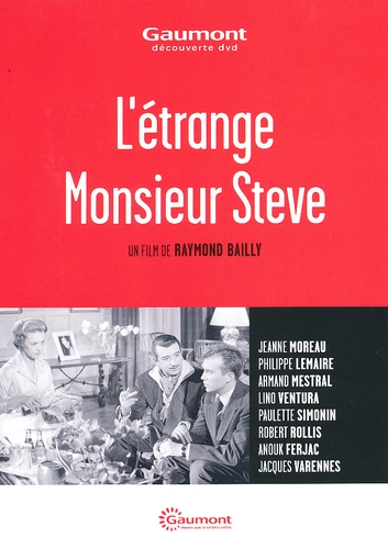 Couverture L'ÉTRANGE MONSIEUR STEVE de Raymond BAILLY