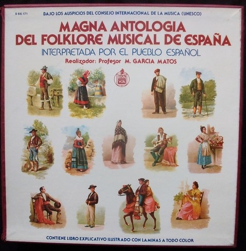 Couverture MAGNA ANTOLOGIA DEL FOLKLORE MUSICAL DE ESPAÑA