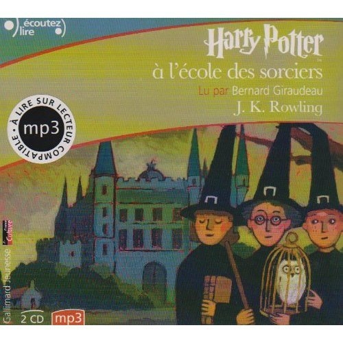 Couverture HARRY POTTER À L'ÉCOLE DES SORCIERS (CD-MP3) de J.K. ROWLING