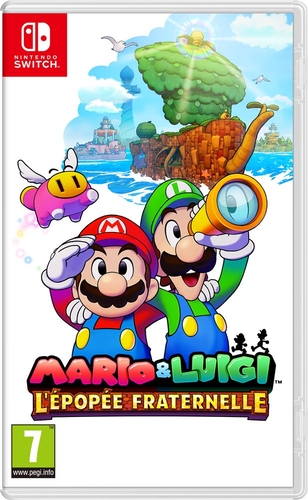 Couverture MARIO & LUIGI : L'EPOPEE FRATERNELLE