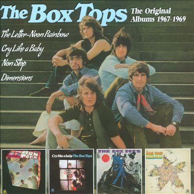 Couverture THE ORIGINAL ALBUMS 1967-1969 de THE BOX TOPS