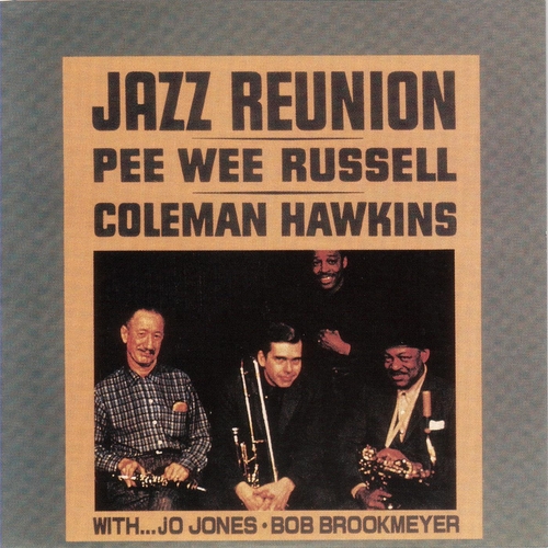 Couverture JAZZ REUNION de Coleman HAWKINS & PEE WEE RUSSELL