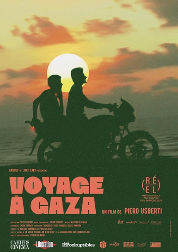 Couverture VOYAGE À GAZA