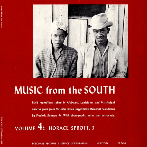 Couverture MUSIC FROM THE SOUTH, VOL.4: HORACE SPROTT, VOL.3