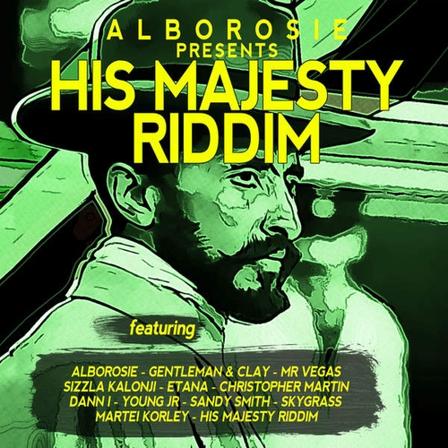 Couverture ALBOROSIE PRESENTS HIS MAJESTY RIDDIM de ALBOROSIE
