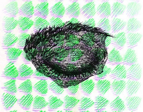 Couverture DERRIÈRE LES YEUX de Petro [Laure] GATELIER