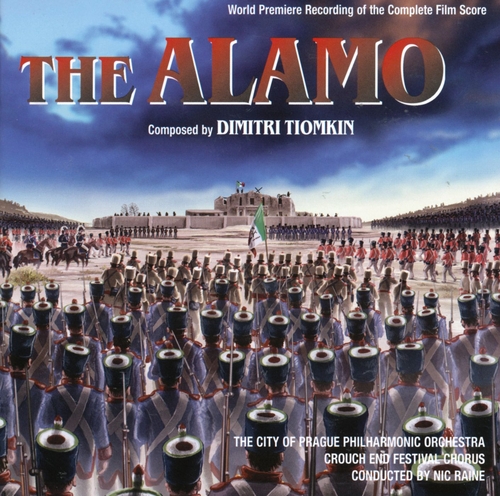 Couverture THE ALAMO de Dimitri TIOMKIN