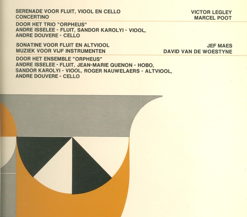 Couverture FLUTE, CORDES - LEGLEY, MAES, POOT, VAN DE WOESTYN