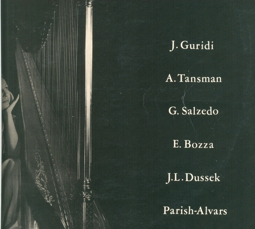 Couverture HARPE - BOZZA,DUSSEK,GURIDI,PARISH-ALVARS,SALZEDO,TAN