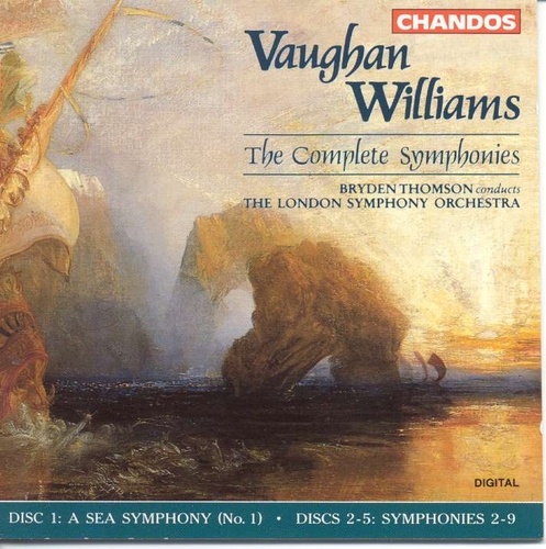 Couverture SYMPHONIE 1-9 de Ralph VAUGHAN WILLIAMS