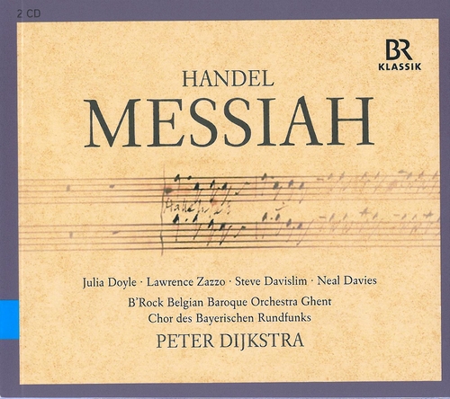 Couverture MESSIAH de Georg Friedrich HAENDEL