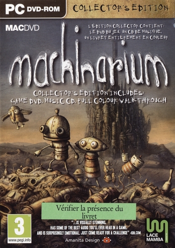 Couverture MACHINARIUM - PC/MAC