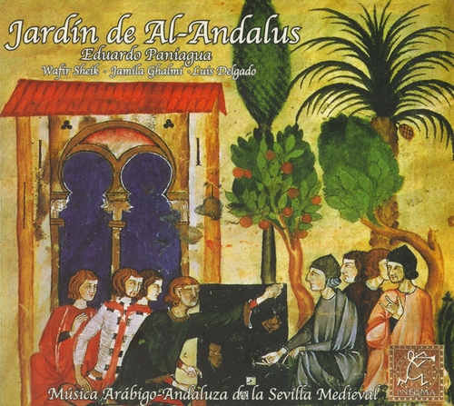 Couverture JARDIN DE AL-ANDALUS de Eduardo PANIAGUA & ENSEMBLE
