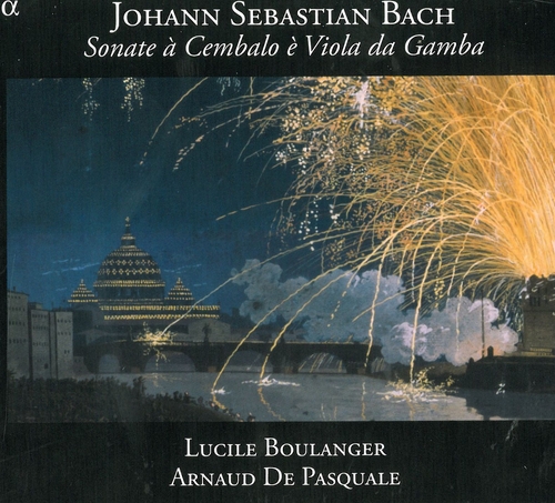Couverture SONATES VIOLE DE GAMBE CLAVECIN BWV 1027-1029 / TOCCATA... de Johann Sebastian BACH