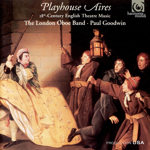 Couverture PLAYHOUSE AIRES - 18TH CENTURY ENGLISH THEATRE MUSIC
