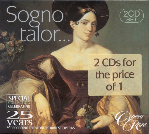 Couverture SOGNO TALOR... 25 YEARS OF RAREST OPERAS