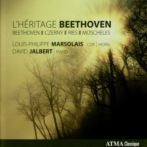 Couverture HERITAGE BEETHOVEN: SONATE OP.17 (+ CZERNY,RIES,MOSCHELES) de Ludwig van BEETHOVEN
