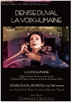 Couverture LA VOIX HUMAINE de Francis POULENC