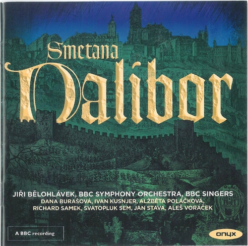 Couverture DALIBOR de Bedrich [Friedrich] SMETANA