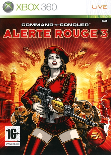 Couverture COMMAND & CONQUER : ALERTE ROUGE 3 - XBOX360