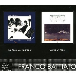 Couverture LA VOCE DEL PADRONE / L'ARCA DI NOÈ de Franco BATTIATO