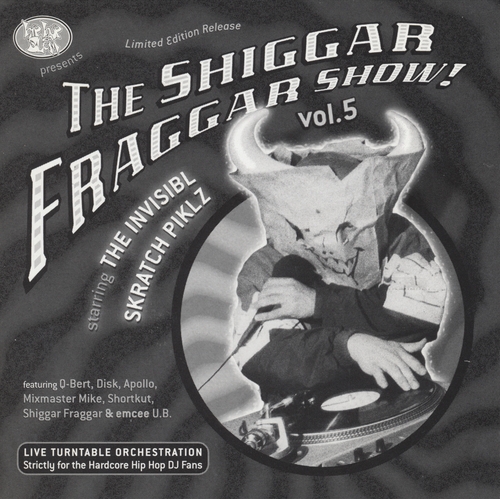 Couverture THE SHIGGAR FRAGGAR SHOW! VOL.5 de THE INVISIBL SKRATCH PIKLZ