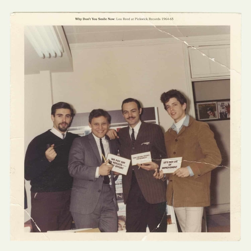 Couverture WHY DON'T YOU SMILE NOW : LOU REED AT PICKWICK 1964-65