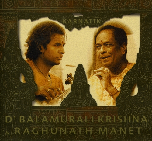 Couverture KARNATIK de M. BALAMURALIKRISHNA & RAGUNATH MANET