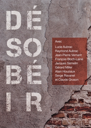 Couverture DÉSOBÉIR