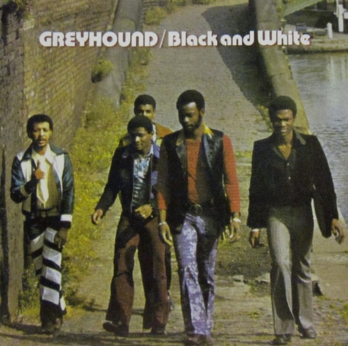 Couverture BLACK AND WHITE de GREYHOUND
