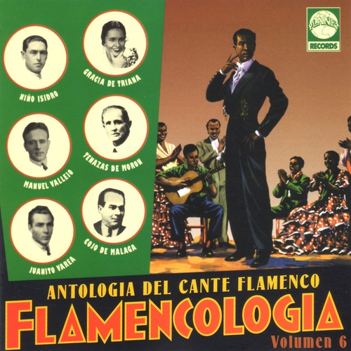 Couverture ANTOLOGIA DEL CANTE FLAMENCO: FLAMENCOLOGIA VOLUMEN 6