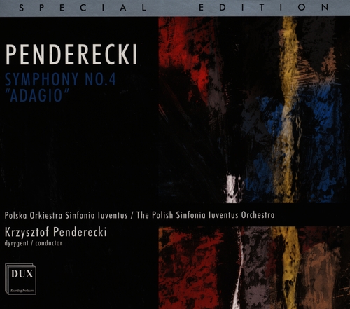 Couverture SYMPHONIE 4 de Krzysztof PENDERECKI