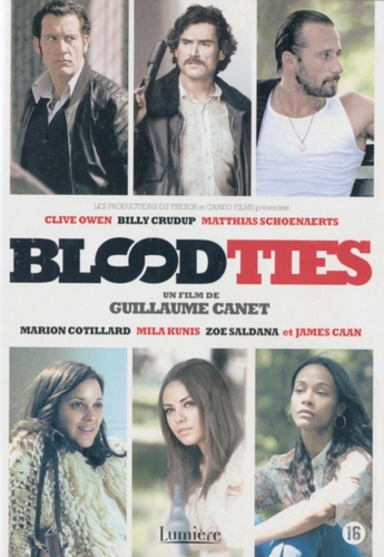 Couverture BLOOD TIES de Guillaume CANET