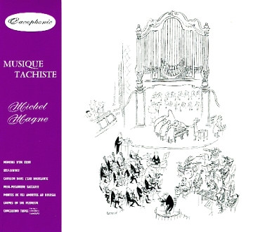 Couverture MUSIQUE TACHISTE de Michel MAGNE