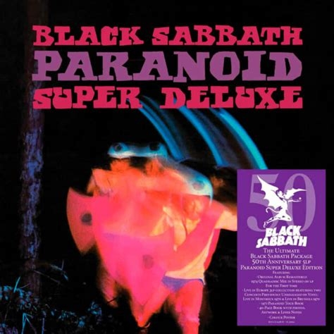 Couverture PARANOID (SUPER DELUXE EDITION) de BLACK SABBATH