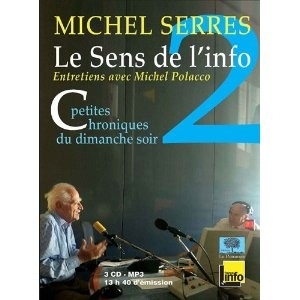 Couverture LE SENS DE L'INFO VOL.2 (CD-MP3) de Michel SERRES