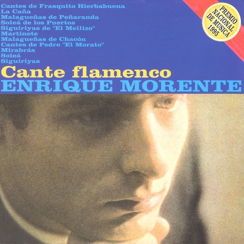 Couverture CANTE FLAMENCO de Enrique MORENTE