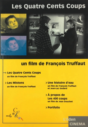 Couverture LES QUATRE CENTS COUPS de François TRUFFAUT