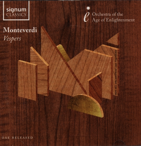 Couverture VESPRO DELLA BEATA VERGINE de Claudio MONTEVERDI