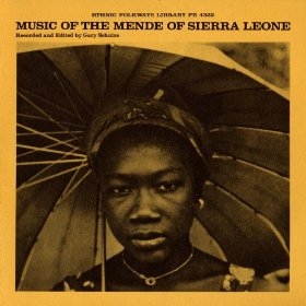 Couverture MUSIC OF THE MENDE OF SIERRA LEONE