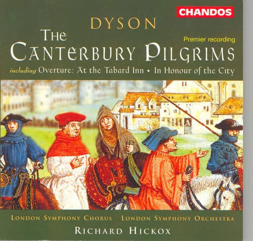 Couverture CANTERBURY PILGRIMS / IN HONOUR OF THE CITY / OUV. AT THE TA de George [Sir] DYSON