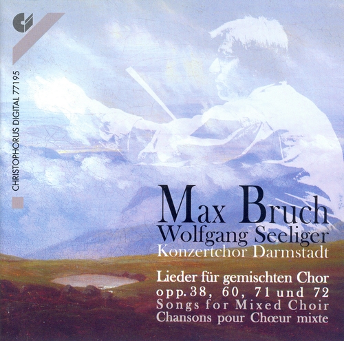 Couverture LIEDER CHOEUR MIXTE OP.38,60,71,72 de Max BRUCH